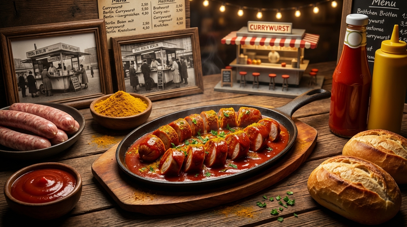 découvrez tout sur le curry wurst : son histoire captivante, une recette authentique et des astuces pour le réussir à la perfection.