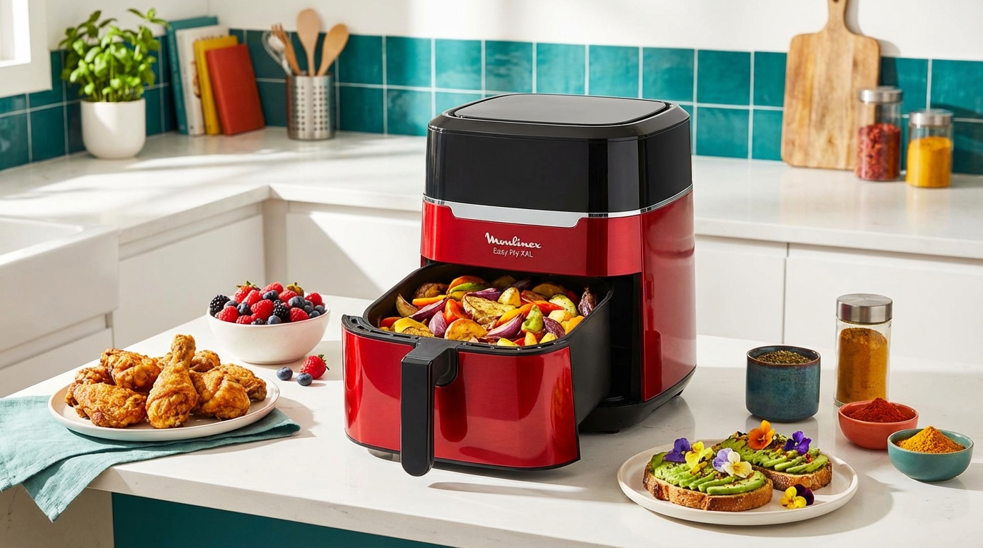 découvrez comment choisir le meilleur air fryer moulinex et apprenez à l'utiliser efficacement pour des repas sains et rapides.