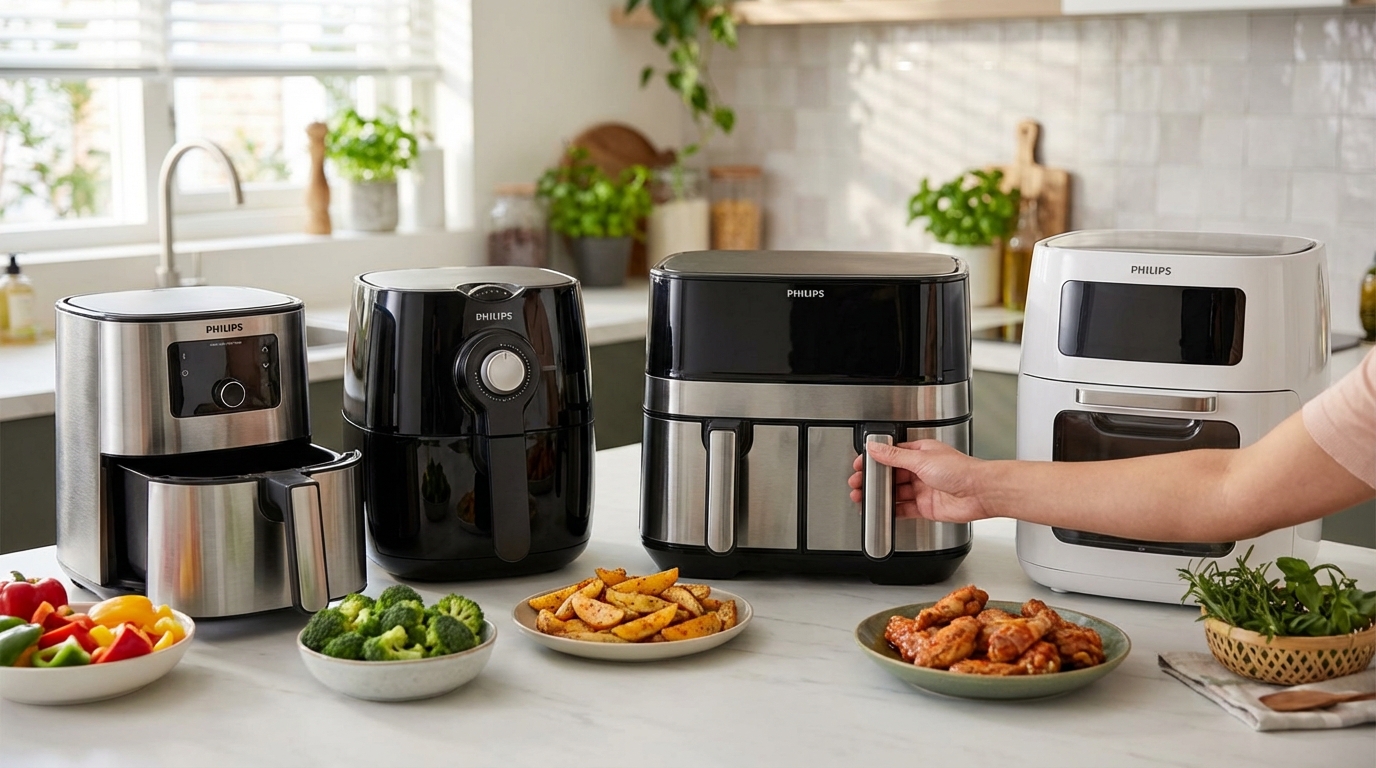 découvrez comment choisir l'air fryer philips idéal selon vos besoins pour une cuisson saine et rapide. guide pratique et conseils pour bien choisir votre friteuse à air.