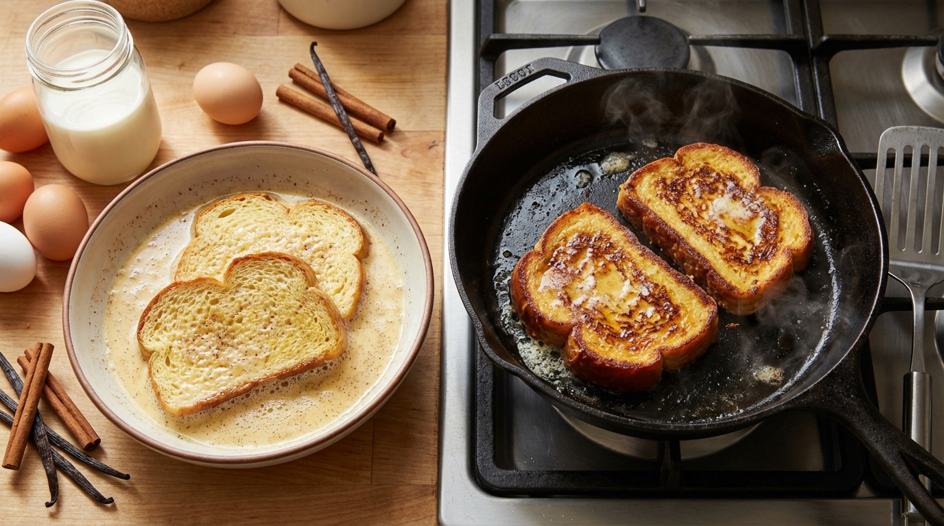 découvrez comment préparer un pain perdu savoureux et facile avec notre recette simple et rapide, idéale pour un petit-déjeuner gourmand.