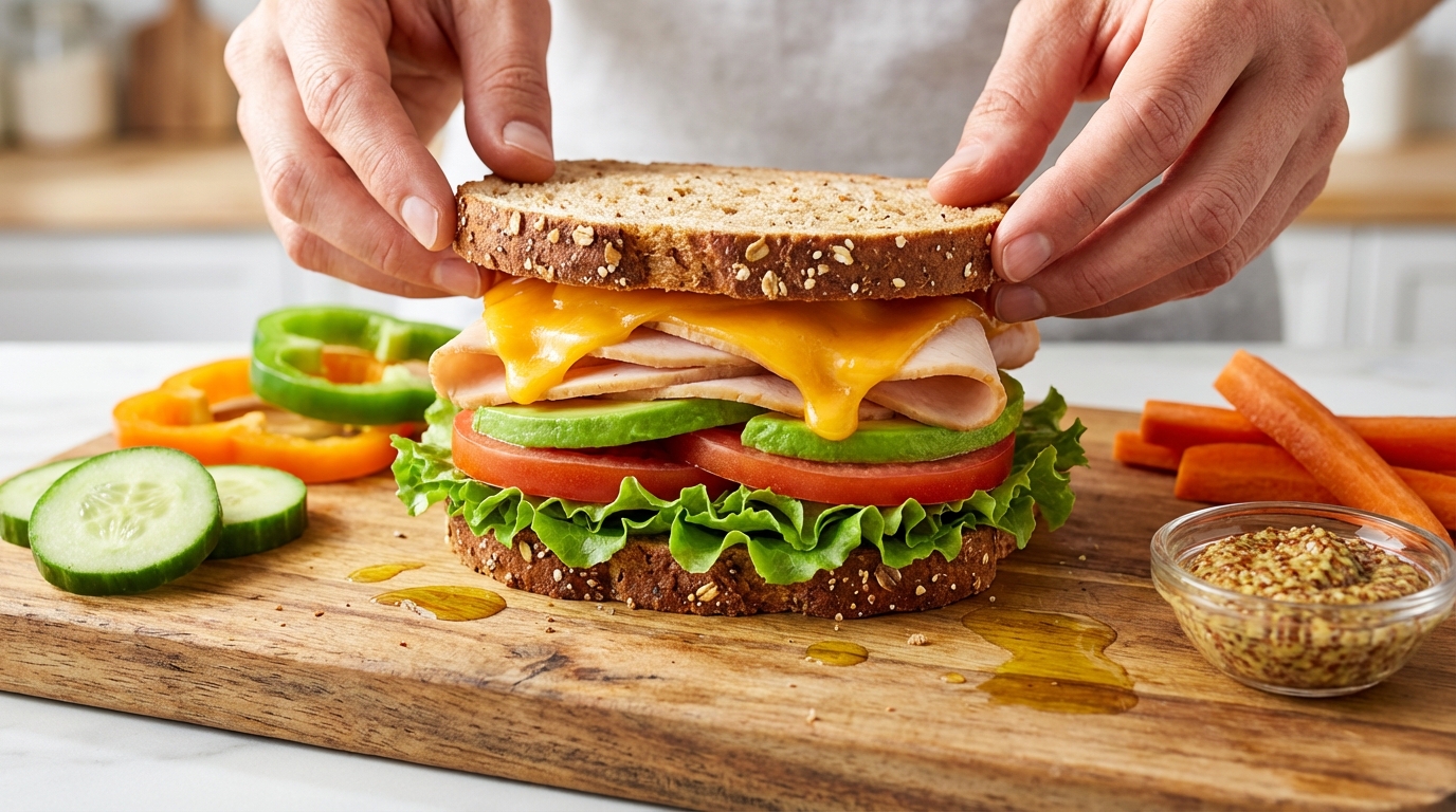 découvrez nos astuces pour préparer un sandwich savoureux et équilibré, alliant goût et nutrition pour un repas facile et rapide.
