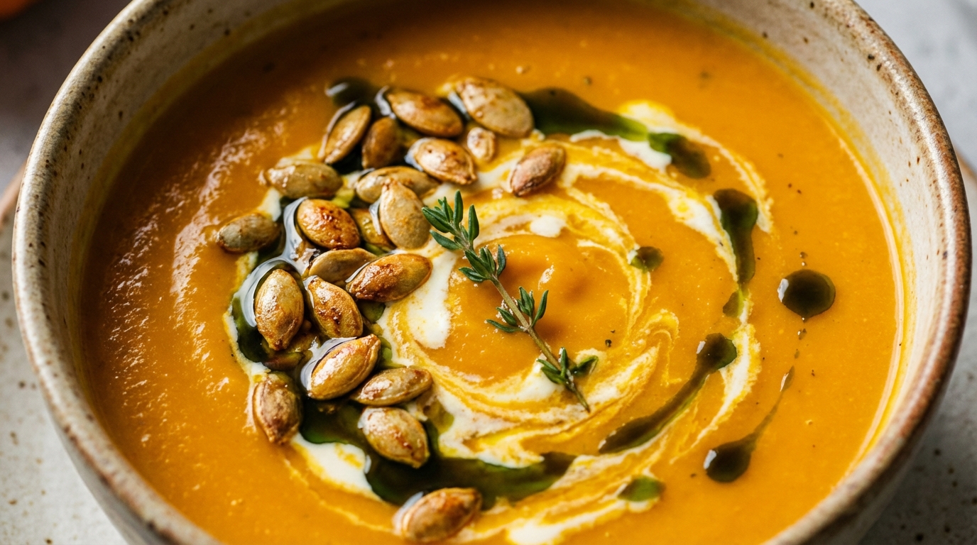 découvrez comment préparer un velouté de potimarron onctueux et savoureux grâce à notre recette simple et délicieuse, parfaite pour réchauffer vos repas d'automne.