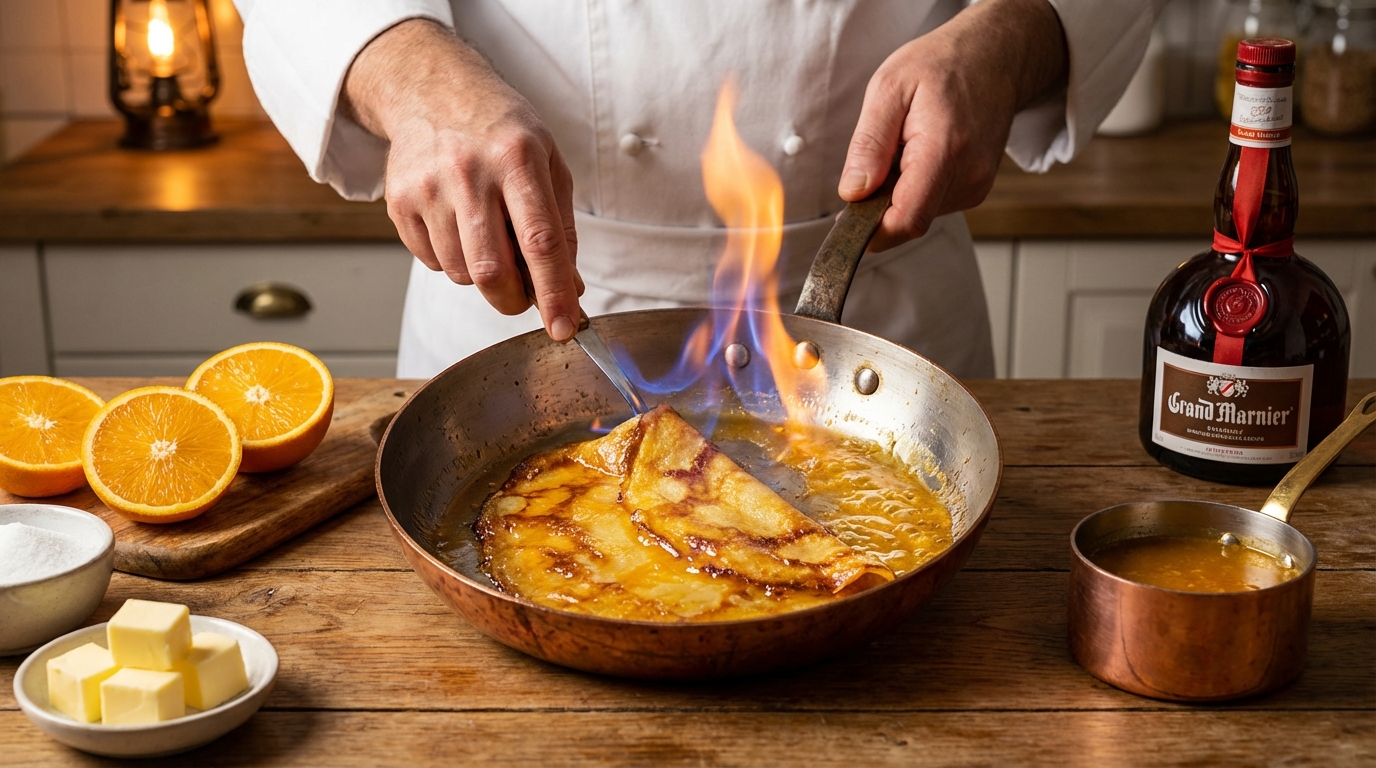découvrez comment préparer une crêpe suzette authentique et savoureuse avec notre recette facile. apprenez les astuces pour réussir cette délicieuse spécialité française à la maison.