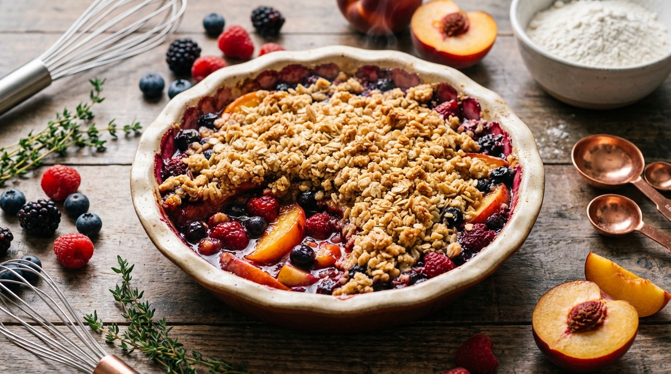 découvrez nos astuces simples et rapides pour réussir un crumble délicieux à chaque fois. apprenez à préparer ce dessert savoureux avec une recette facile à suivre.