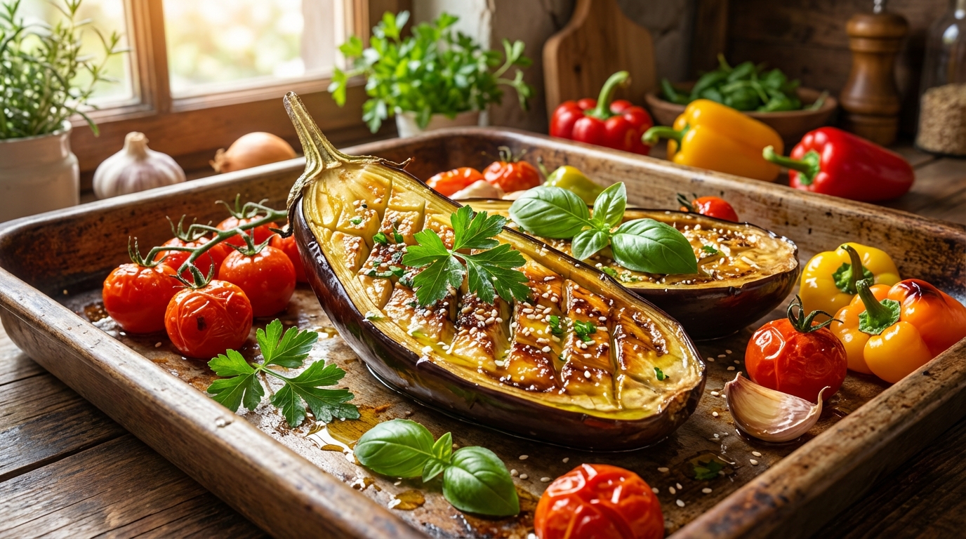 découvrez comment préparer une aubergine au four à la fois délicieuse et saine grâce à nos astuces simples et conseils de cuisson pour un plat savoureux et léger.