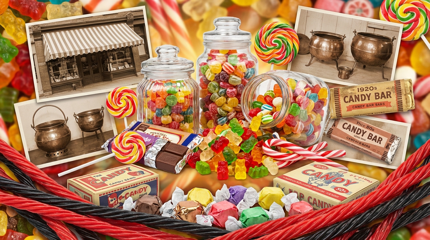explorez l'histoire fascinante des bonbons et découvrez les types de candy les plus populaires à travers le temps.