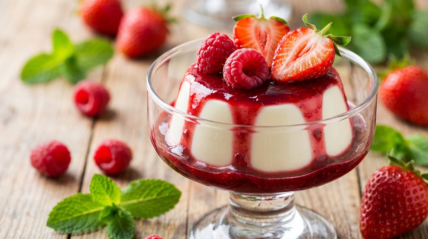 découvrez une recette facile de panna cotta pour un dessert gourmand, parfait pour toutes les occasions. simple à réaliser et délicieusement crémeux, régalez-vous en quelques minutes !