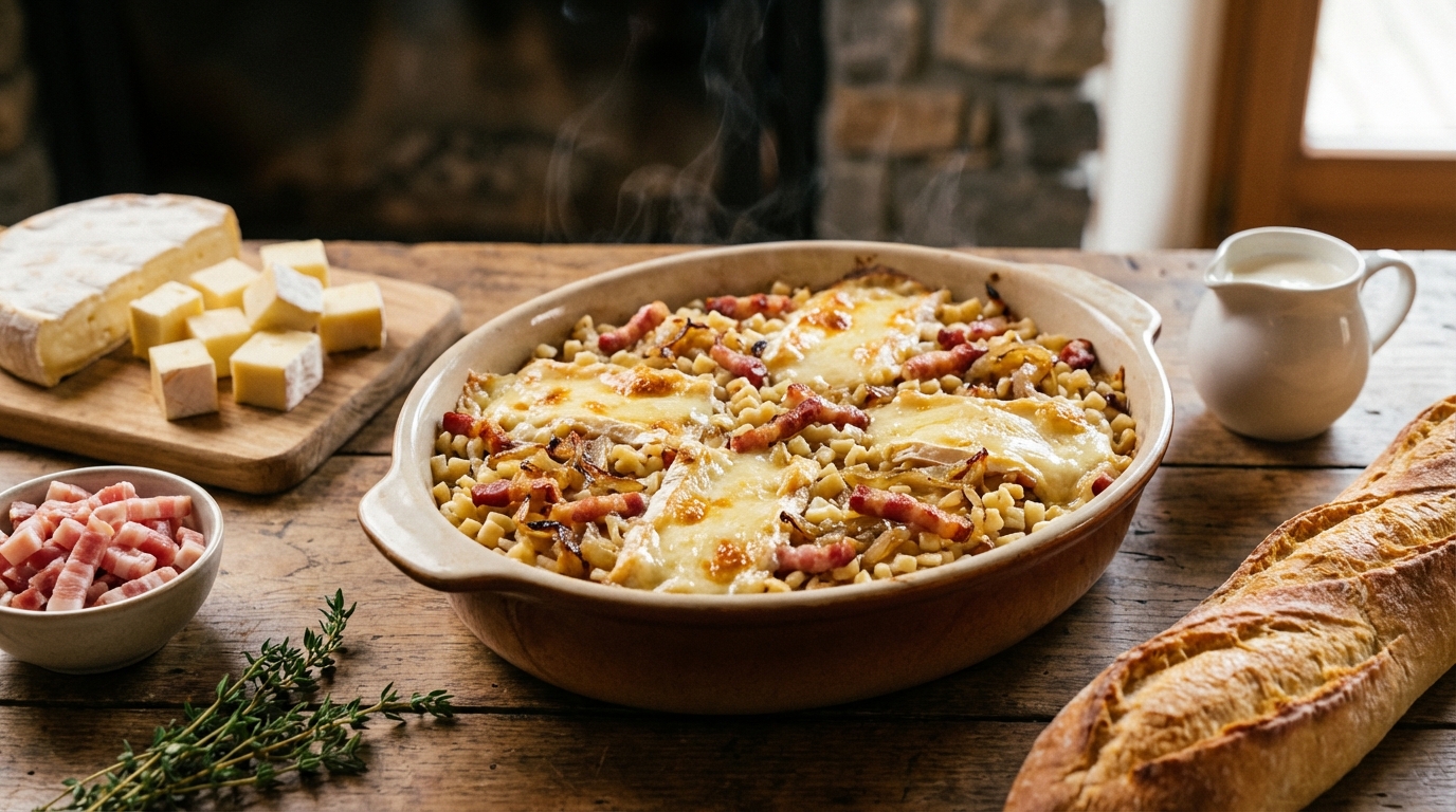 découvrez notre recette facile et rapide de croziflette savoureuse, parfaite pour un repas gourmand et convivial en toute simplicité.