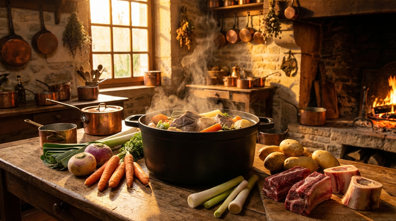 découvrez notre recette facile et traditionnelle du pot au feu maison pour un plat chaleureux et savoureux, parfait pour toute la famille.