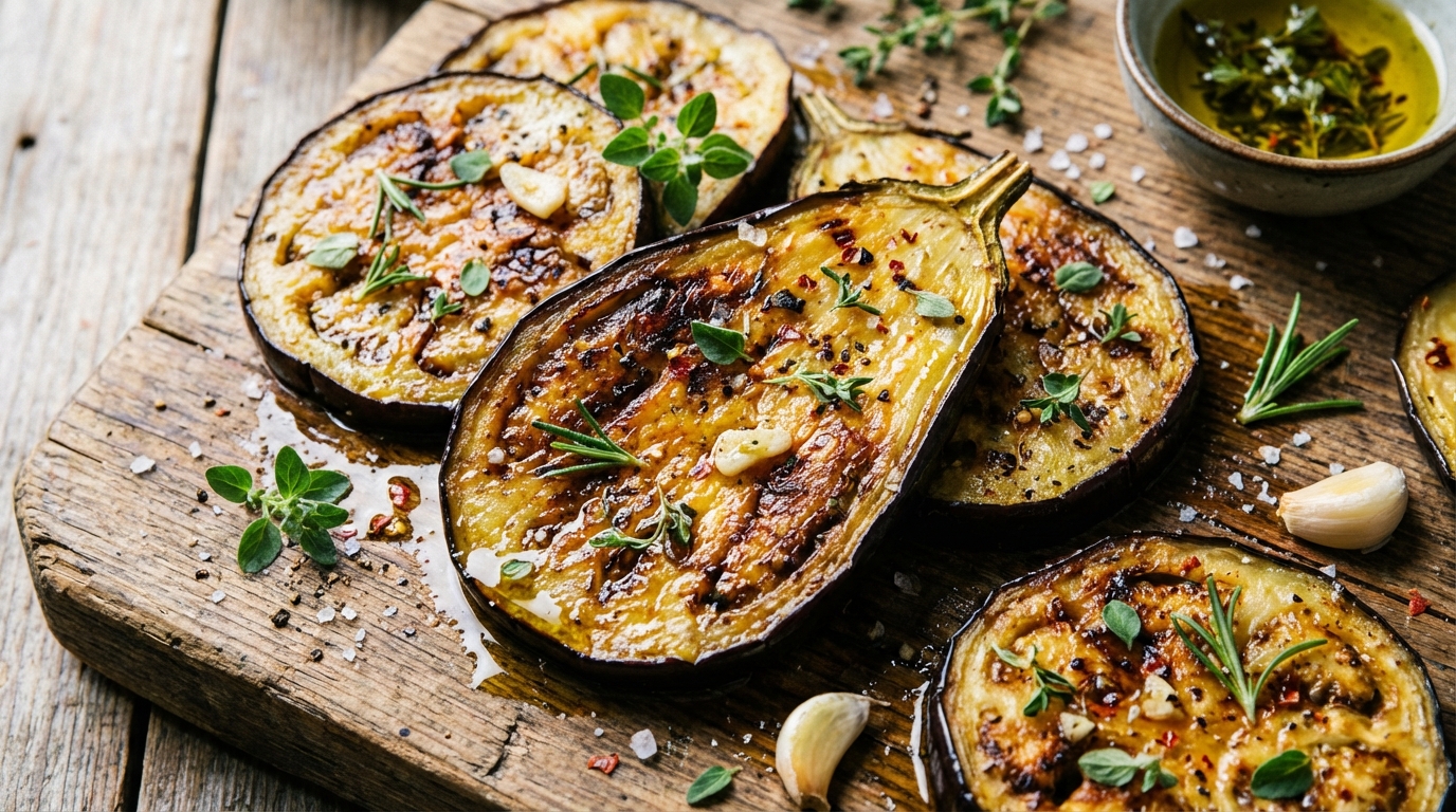 découvrez une recette simple et savoureuse d'aubergine, parfaite pour régaler vos papilles avec des ingrédients faciles à trouver.
