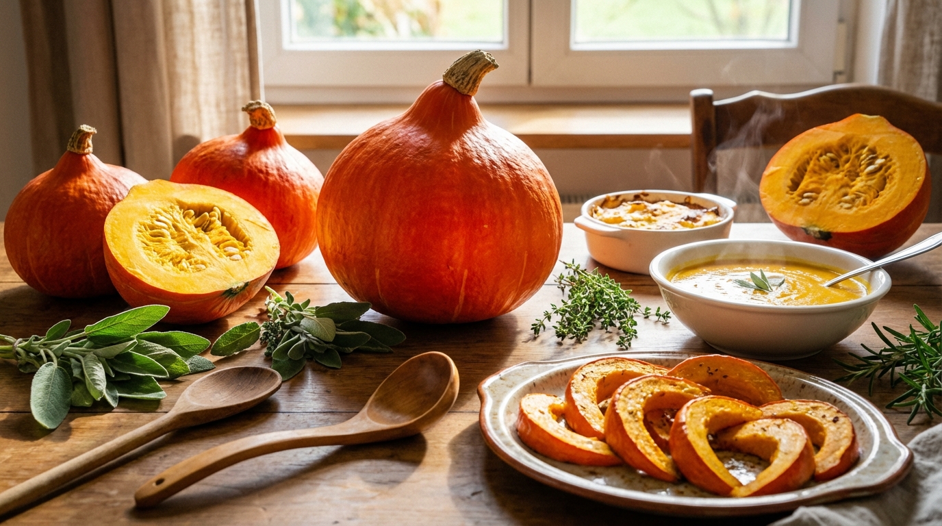 découvrez tout sur le potimarron : ses bienfaits pour la santé et des recettes faciles à réaliser pour régaler toute la famille.