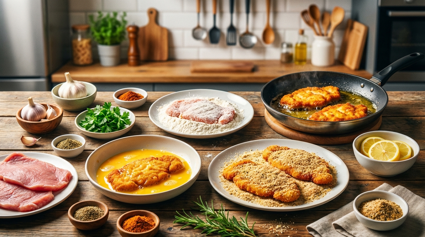 découvrez nos astuces pour préparer un schnitzel croustillant et savoureux, avec une panure parfaite et une cuisson idéale pour régaler toute la famille.