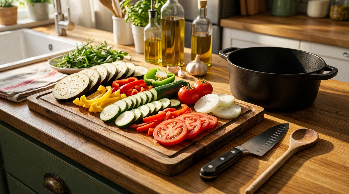 découvrez comment préparer une ratatouille facile et savoureuse avec notre recette simple. parfaite pour un plat provençal authentique et coloré !