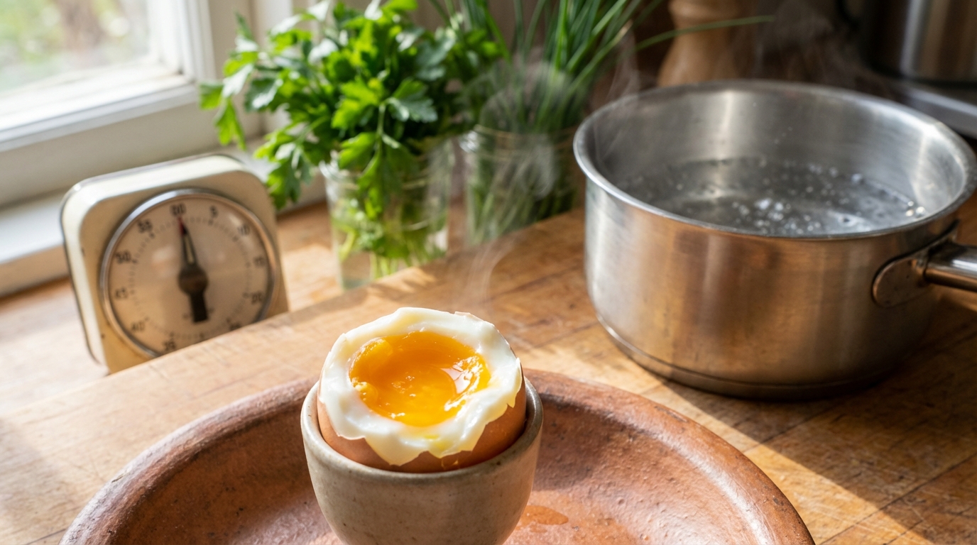 découvrez nos astuces simples et efficaces pour réussir la cuisson parfaite d’un œuf mollet, avec un jaune crémeux et un blanc délicatement cuit à chaque fois.