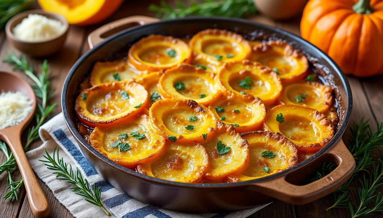 découvrez nos astuces pour réussir un gratin de courge fondant et savoureux, une recette simple et gourmande qui ravira toute la famille.