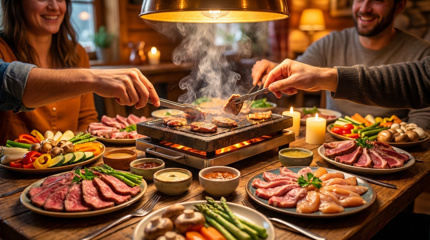 découvrez nos conseils pour réussir une pierrade parfaite et savourer des repas conviviaux et gourmands entre amis ou en famille.