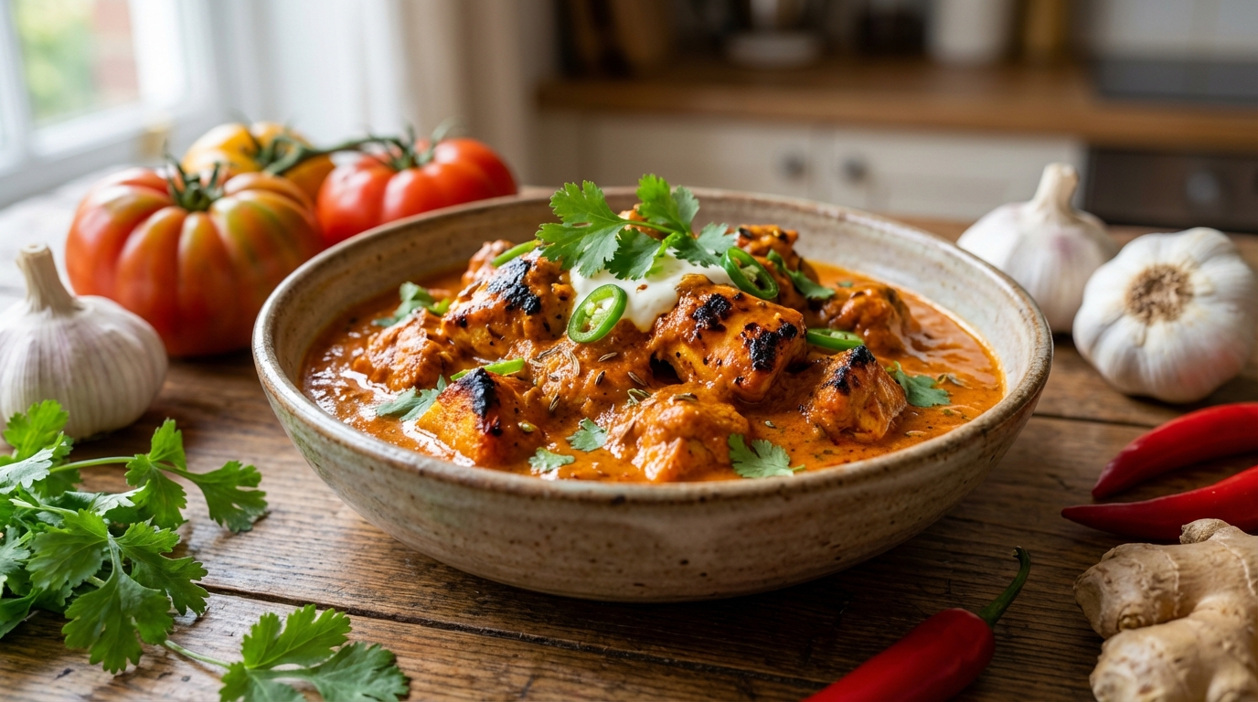 apprenez à préparer un délicieux poulet tikka massala maison avec notre recette facile et savoureuse. impressionnez vos proches avec ce plat indien parfumé.