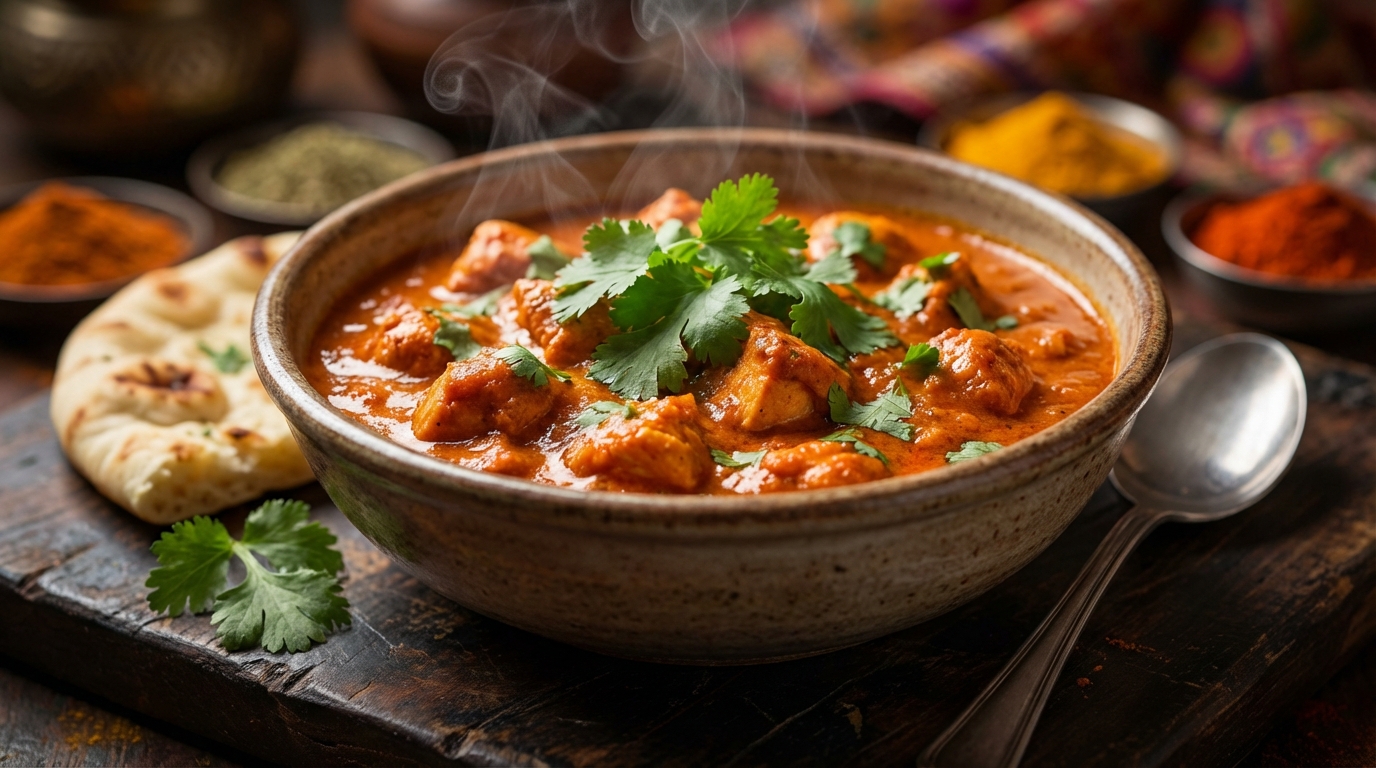 apprenez à réaliser un poulet tikka massala savoureux et facile à préparer directement chez vous avec notre recette étape par étape.