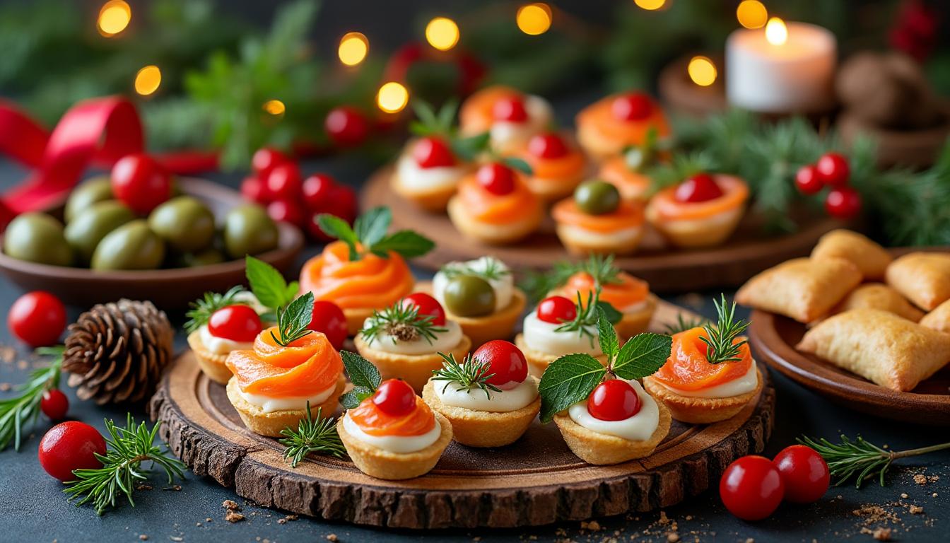 découvrez des idées d'entrées de noël faciles et gourmandes pour épater vos convives et réussir vos repas festifs en toute simplicité.