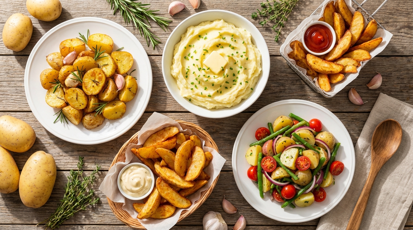 découvrez des recettes simples et savoureuses de pommes de terre pour tous les jours. idées faciles à préparer pour régaler toute la famille au quotidien.