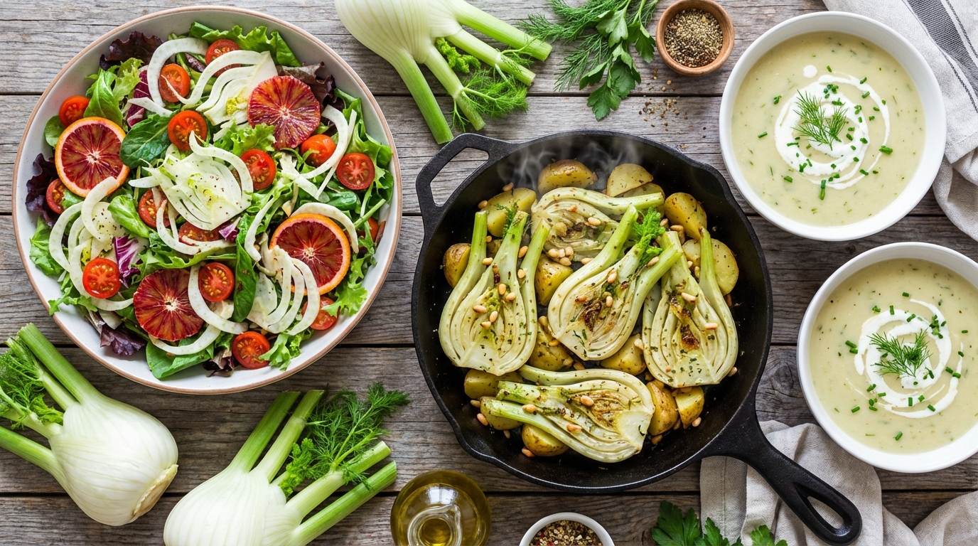 découvrez des recettes savoureuses à base de fenouil, adaptées à tous les goûts, pour régaler toute la famille avec des plats frais et originaux.