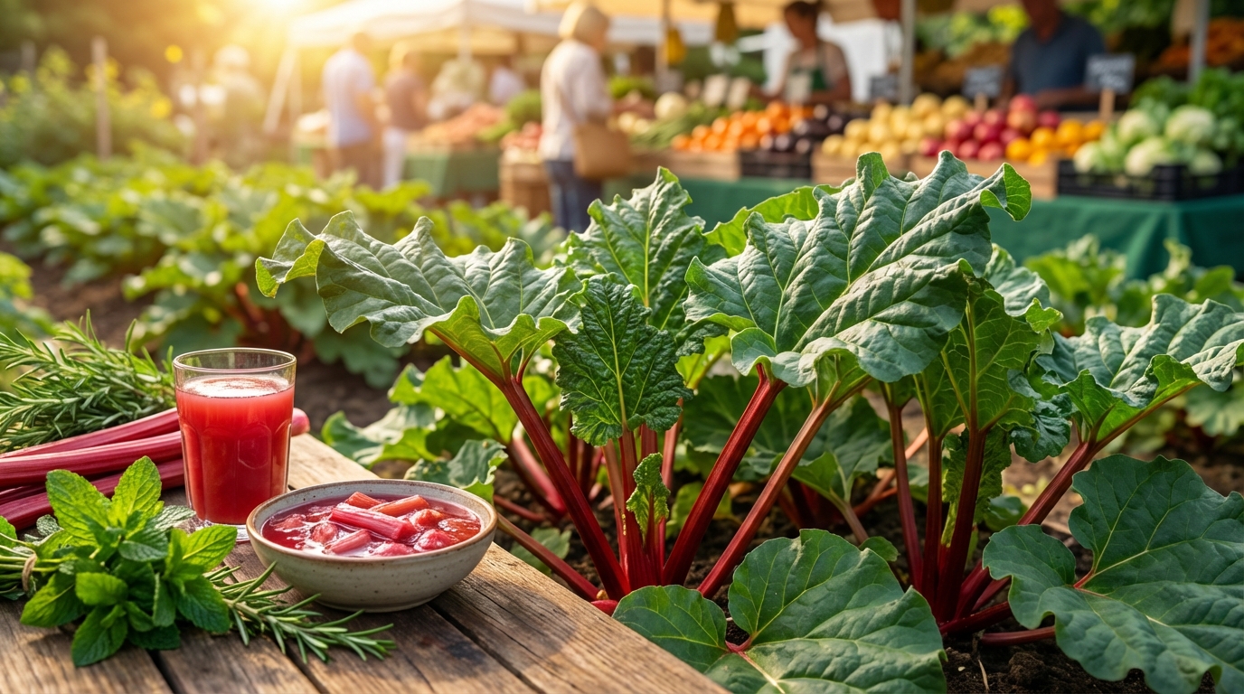 découvrez tout sur la culture de la rhubarbe et ses nombreux bienfaits pour la santé. guide complet pour jardiniers et amateurs de cette plante savoureuse.