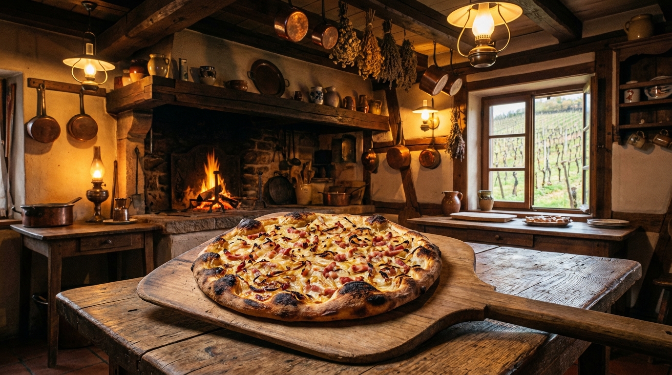 découvrez tout sur la tarte flambée : son origine, une recette traditionnelle et des astuces pour la réussir parfaitement chez vous.