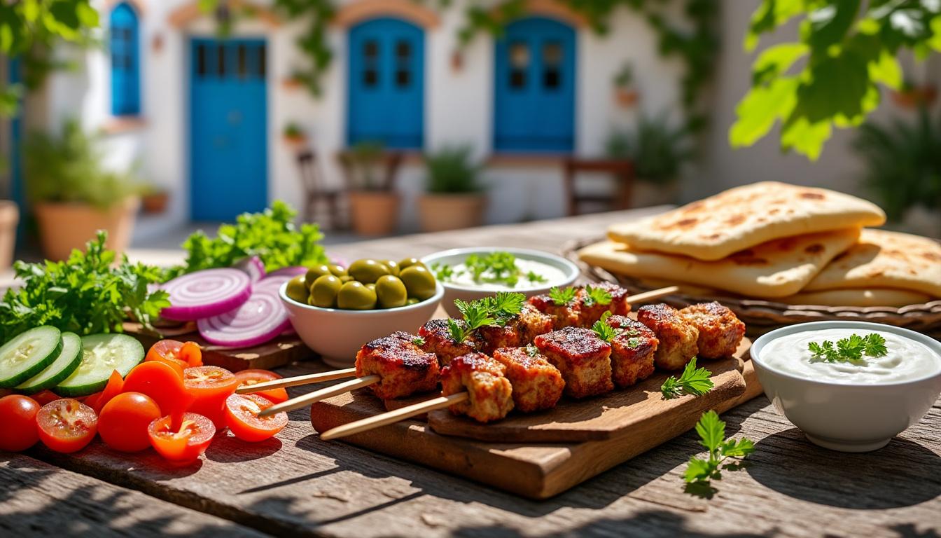 découvrez tout sur le souvlaki : son histoire, des recettes authentiques et des astuces pour le réussir parfaitement chez vous.