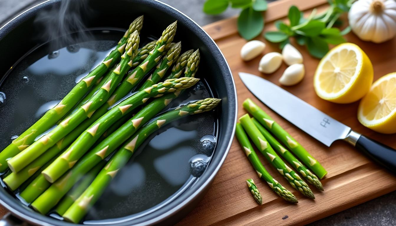 découvrez nos conseils pour réussir parfaitement la cuisson des asperges vertes et préparer un plat savoureux, tendre et plein de fraîcheur.