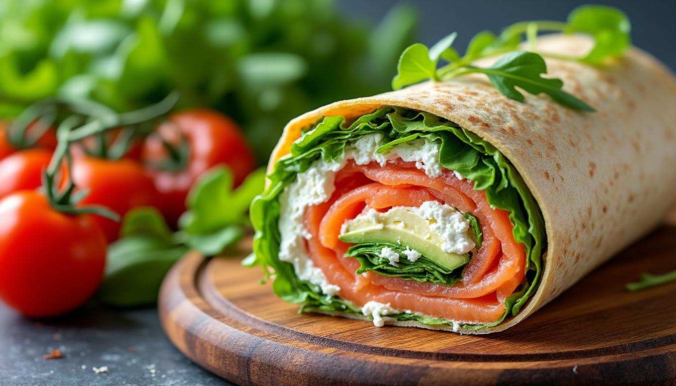 découvrez notre recette de wrap froid facile et rapide à préparer, idéale pour un repas frais et savoureux en toute simplicité.