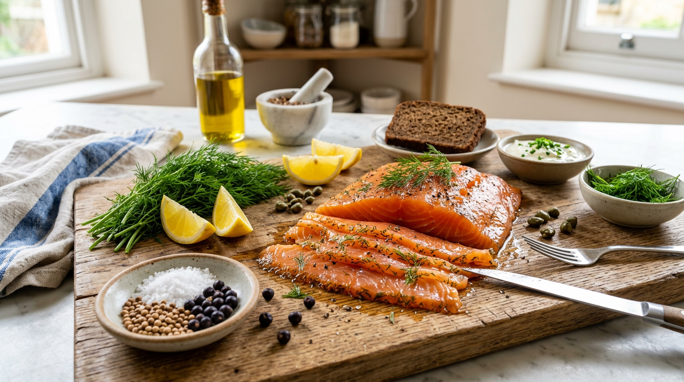 découvrez notre recette facile et rapide pour préparer un saumon gravlax maison délicieux, parfait pour impressionner vos invités avec une touche nordique raffinée.