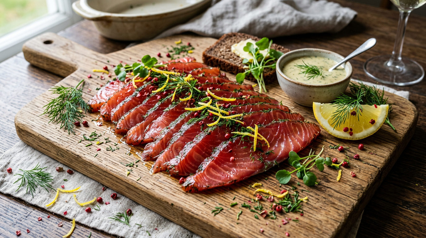 découvrez une recette simple et rapide pour préparer un saumon gravlax maison délicieux, parfait pour impressionner vos invités avec une touche nordique.