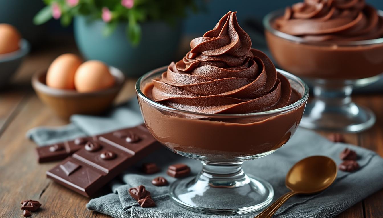 découvrez notre recette simple et authentique de mousse au chocolat à l'ancienne, idéale pour un dessert réussi et gourmand en toute occasion.
