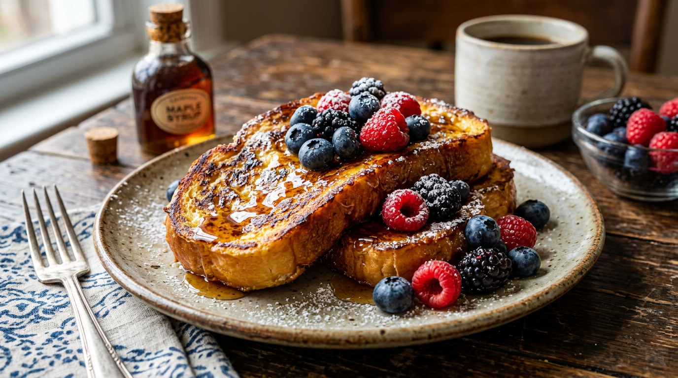 découvrez notre recette simple et rapide pour préparer un pain perdu parfait, moelleux et délicieux, idéal pour un petit-déjeuner gourmand.