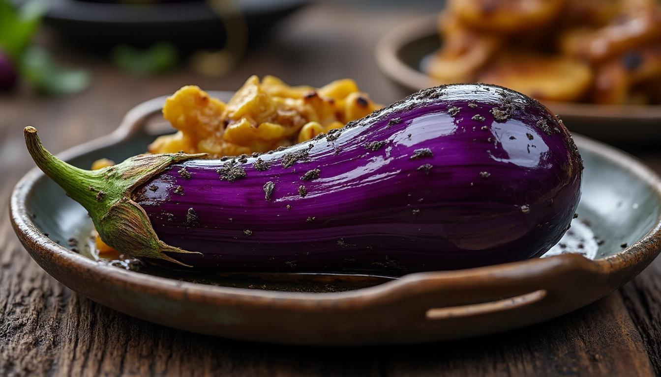 découvrez notre recette simple et savoureuse d'aubergine, parfaite pour un repas quotidien facile et délicieux.