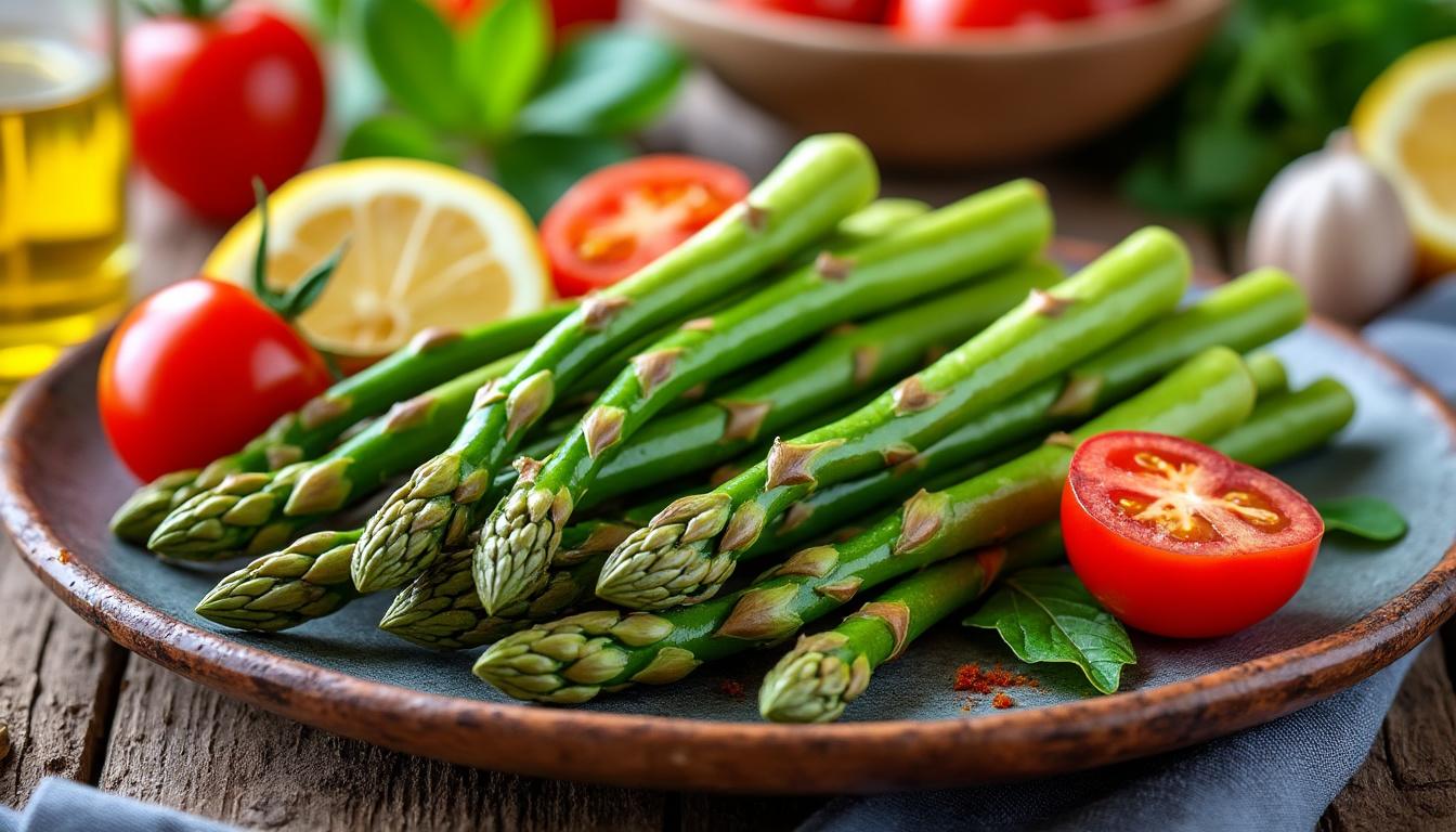 découvrez des recettes simples et savoureuses à base d'asperges vertes, parfaites pour des repas équilibrés et gourmands.