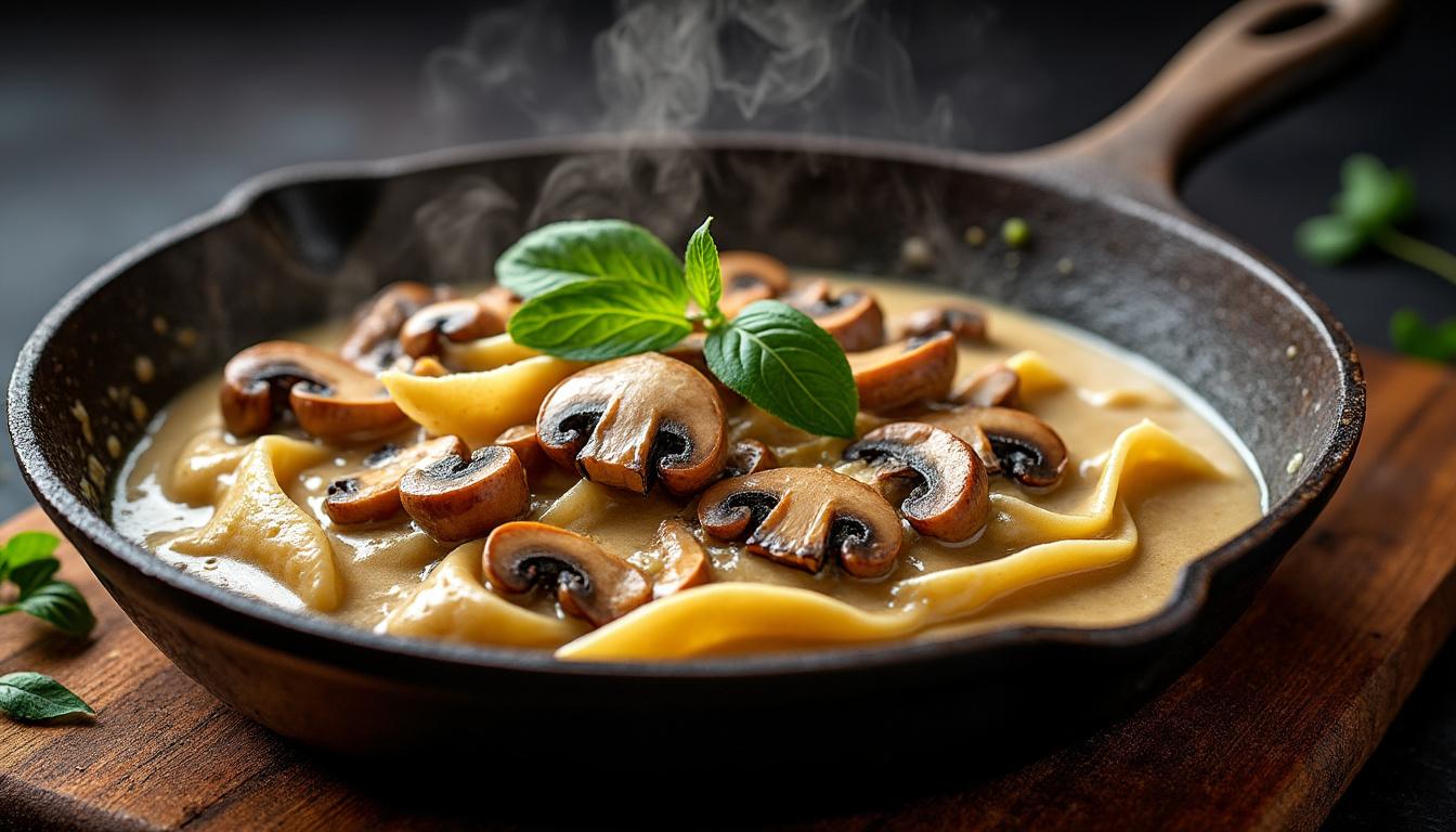 découvrez nos recettes savoureuses de sauce forestière, ainsi que des astuces pratiques et idées d'utilisation pour sublimer vos plats.