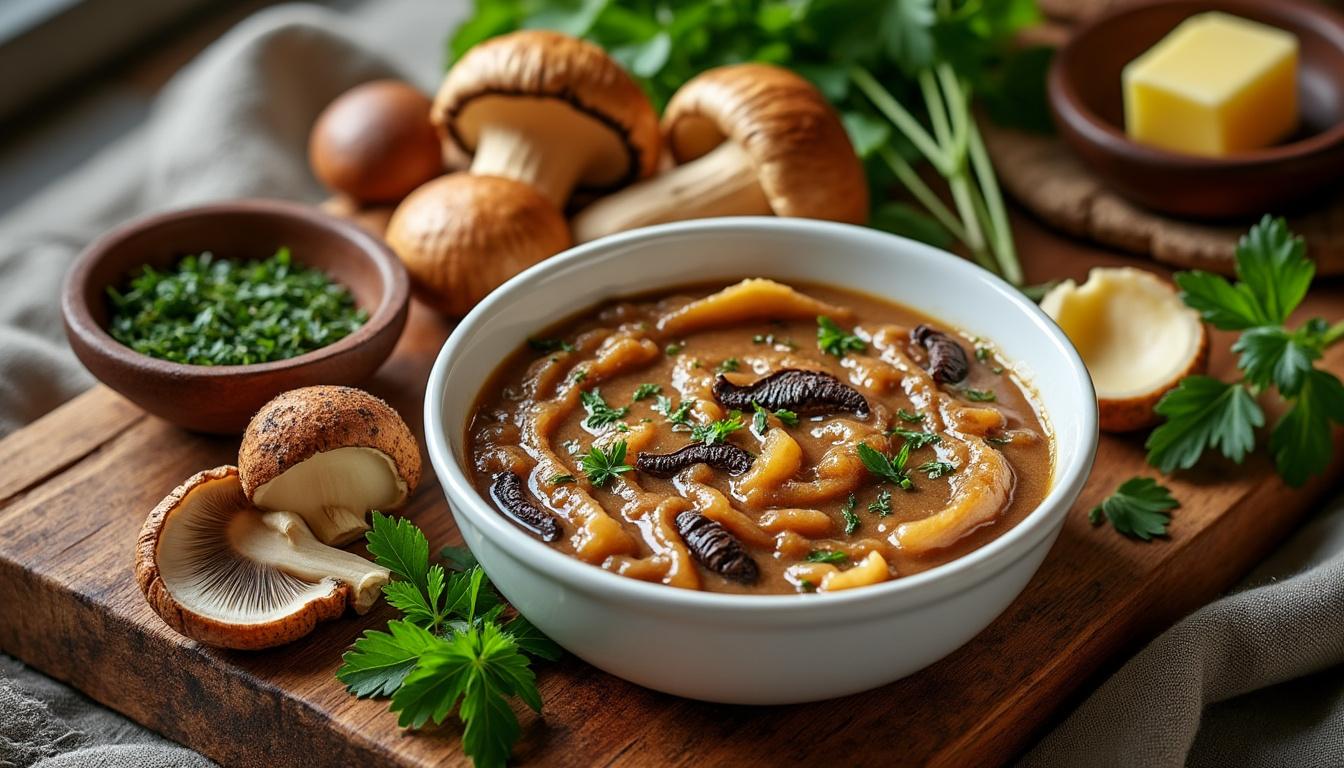 découvrez nos recettes délicieuses de sauce forestière, accompagnées d'astuces pratiques et d'idées d'utilisations pour sublimer vos plats.