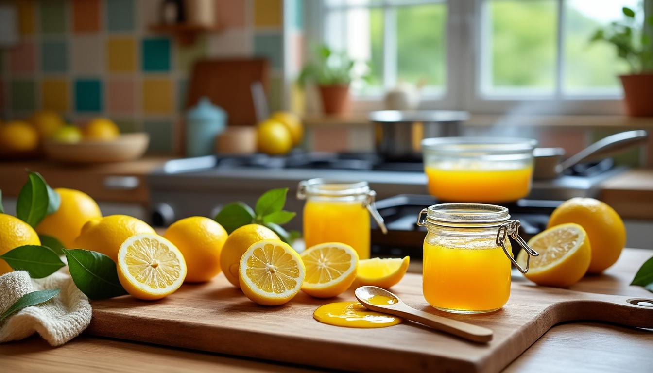 découvrez comment préparer une confiture de citron maison facile et savoureuse avec notre recette simple et rapide, idéale pour régaler toute la famille.