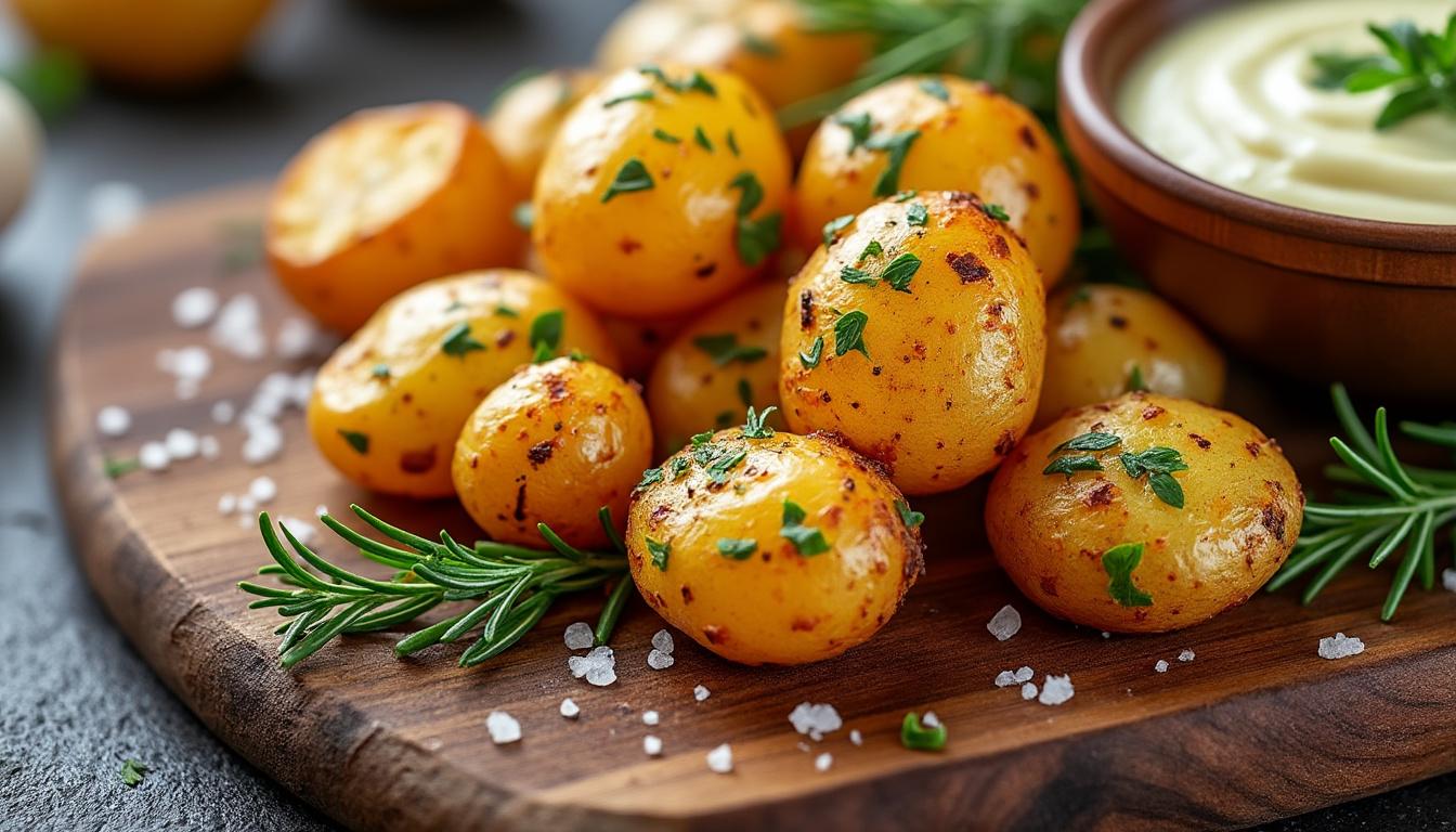 découvrez nos astuces simples et efficaces pour réussir des pommes de terre grenaille au four parfaitement croustillantes et savoureuses à chaque cuisson.