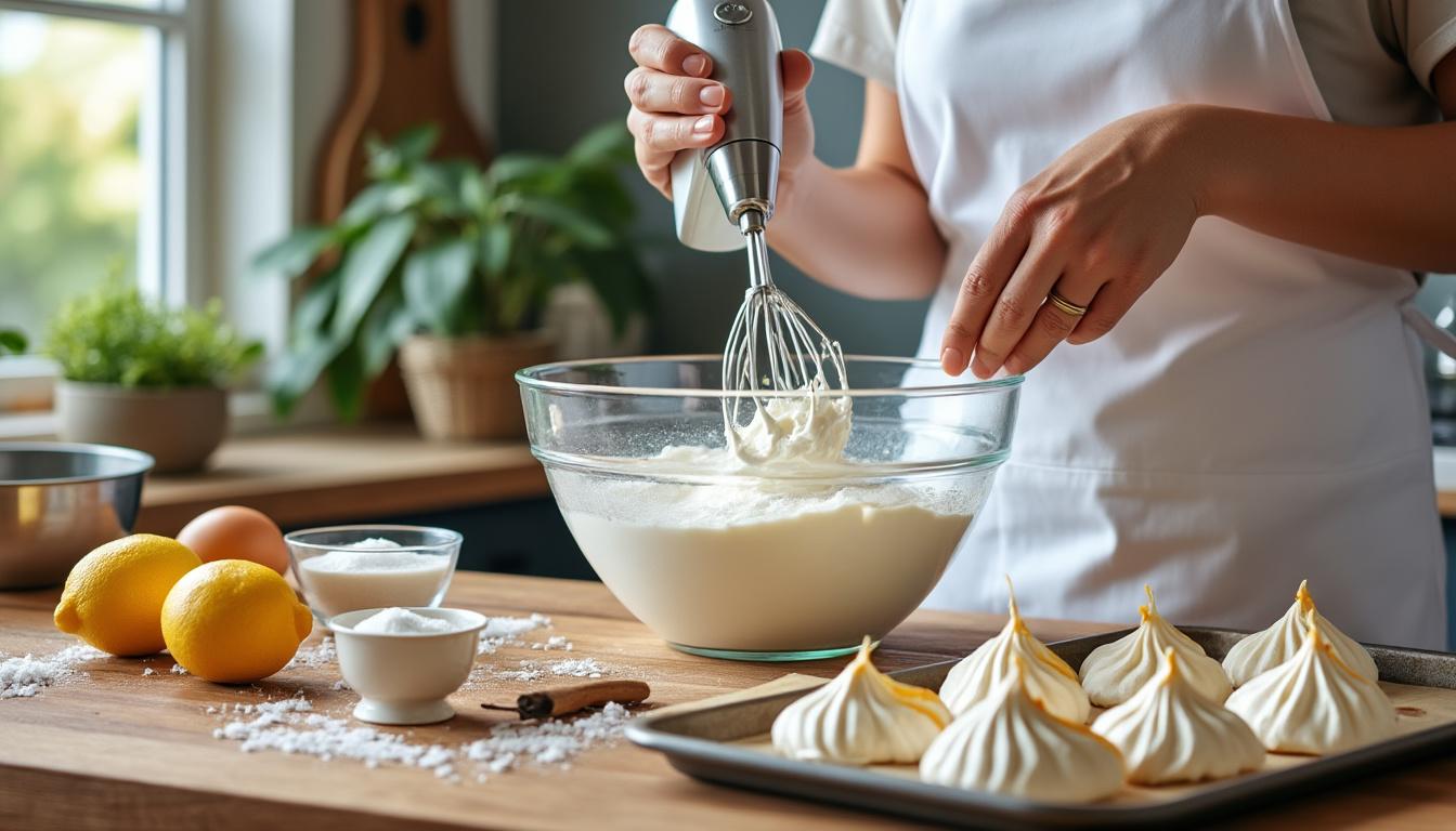 découvrez nos astuces simples et efficaces pour réussir la recette des meringues parfaites à la maison, légères et croustillantes à souhait.