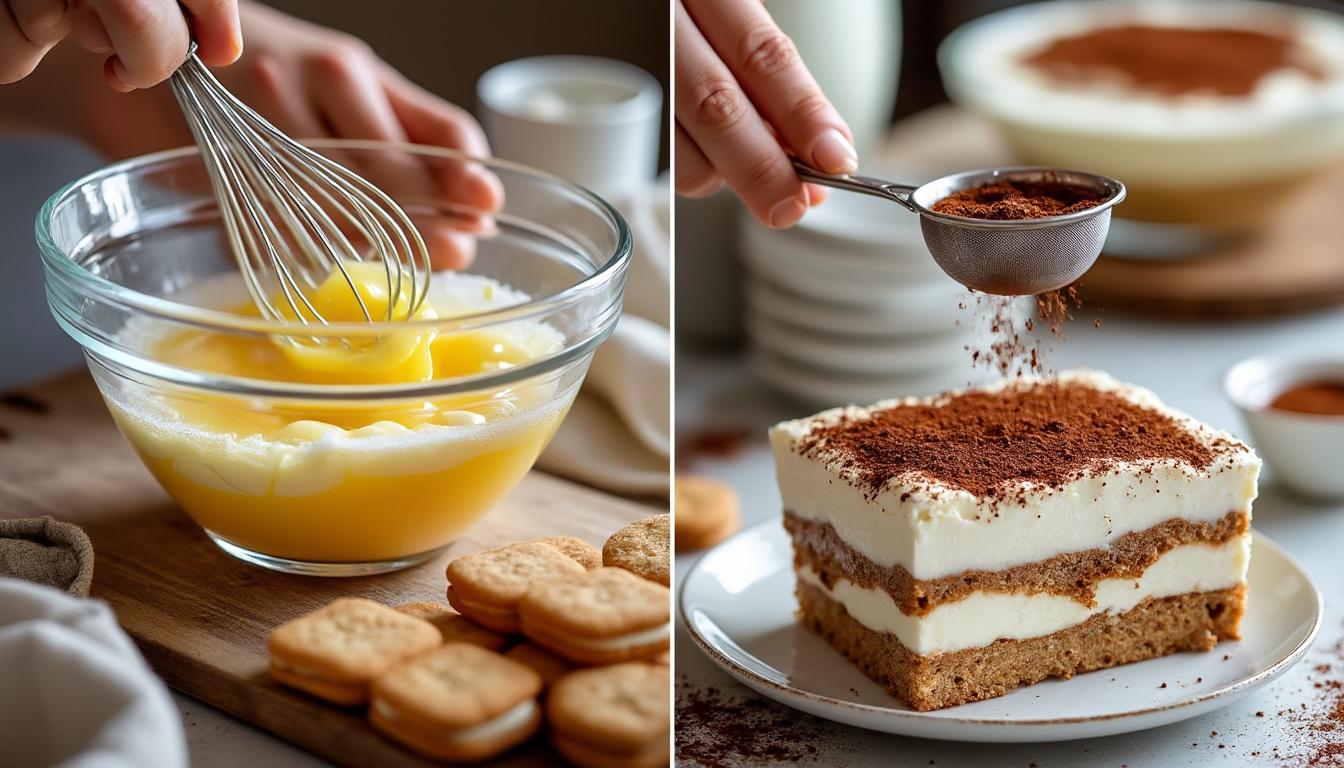 découvrez notre recette facile de tiramisu et suivez les étapes simples pour réussir ce dessert italien classique, crémeux et savoureux à coup sûr.
