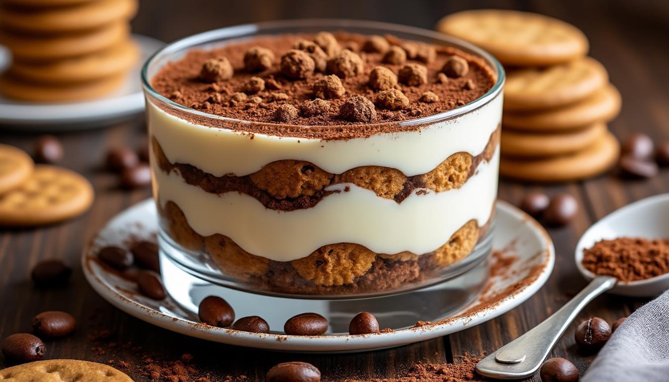 découvrez une recette facile et rapide de tiramisu aux spéculoos, parfait pour un dessert gourmand et savoureux qui ravira toute la famille.
