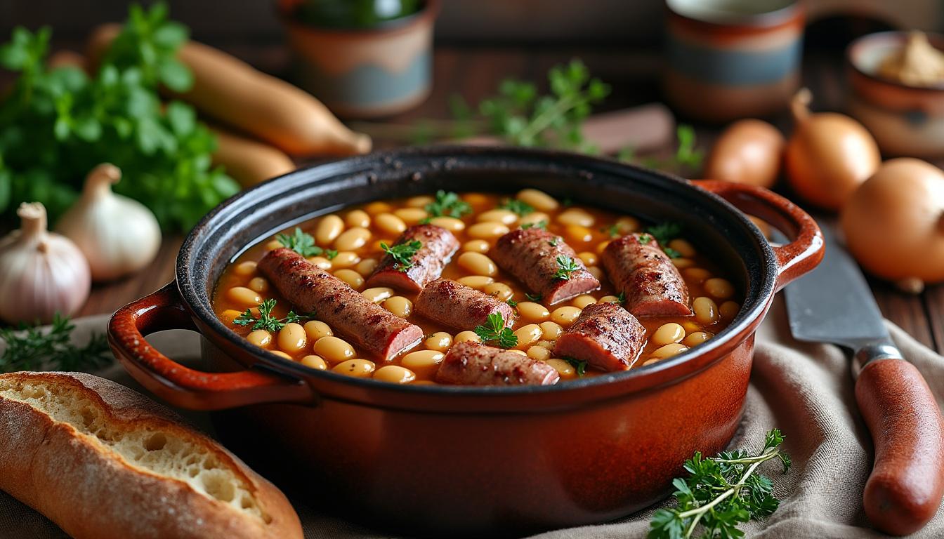 découvrez la recette grand-mère du cassoulet maison, un plat savoureux et authentique qui réchauffe les cœurs et les papilles. suivez nos conseils pour un cassoulet traditionnel réussi.