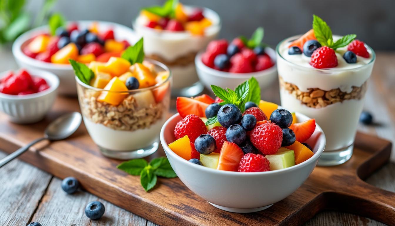 découvrez nos recettes de desserts légers pour vous faire plaisir sans culpabiliser, alliant saveurs gourmandes et bien-être.
