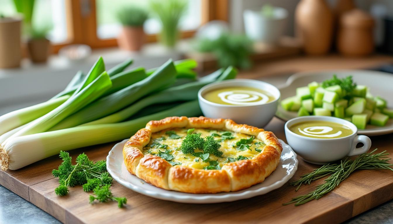 découvrez nos recettes faciles et savoureuses à base de poireau, parfaites pour des repas sains et gourmands en toute simplicité.