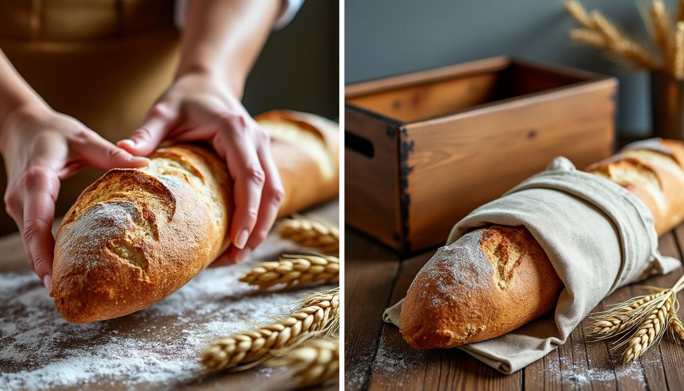 découvrez nos conseils pour choisir une baguette de pain de qualité et apprendre à la conserver correctement afin de préserver tout son goût et sa fraîcheur.
