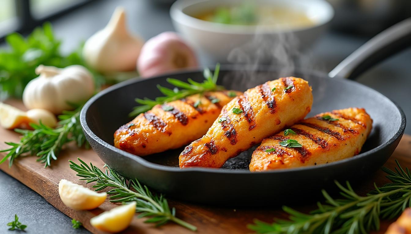 découvrez nos astuces simples et rapides pour cuisiner des aiguillettes de poulet savoureuses, parfaites pour un repas gourmand en un rien de temps.