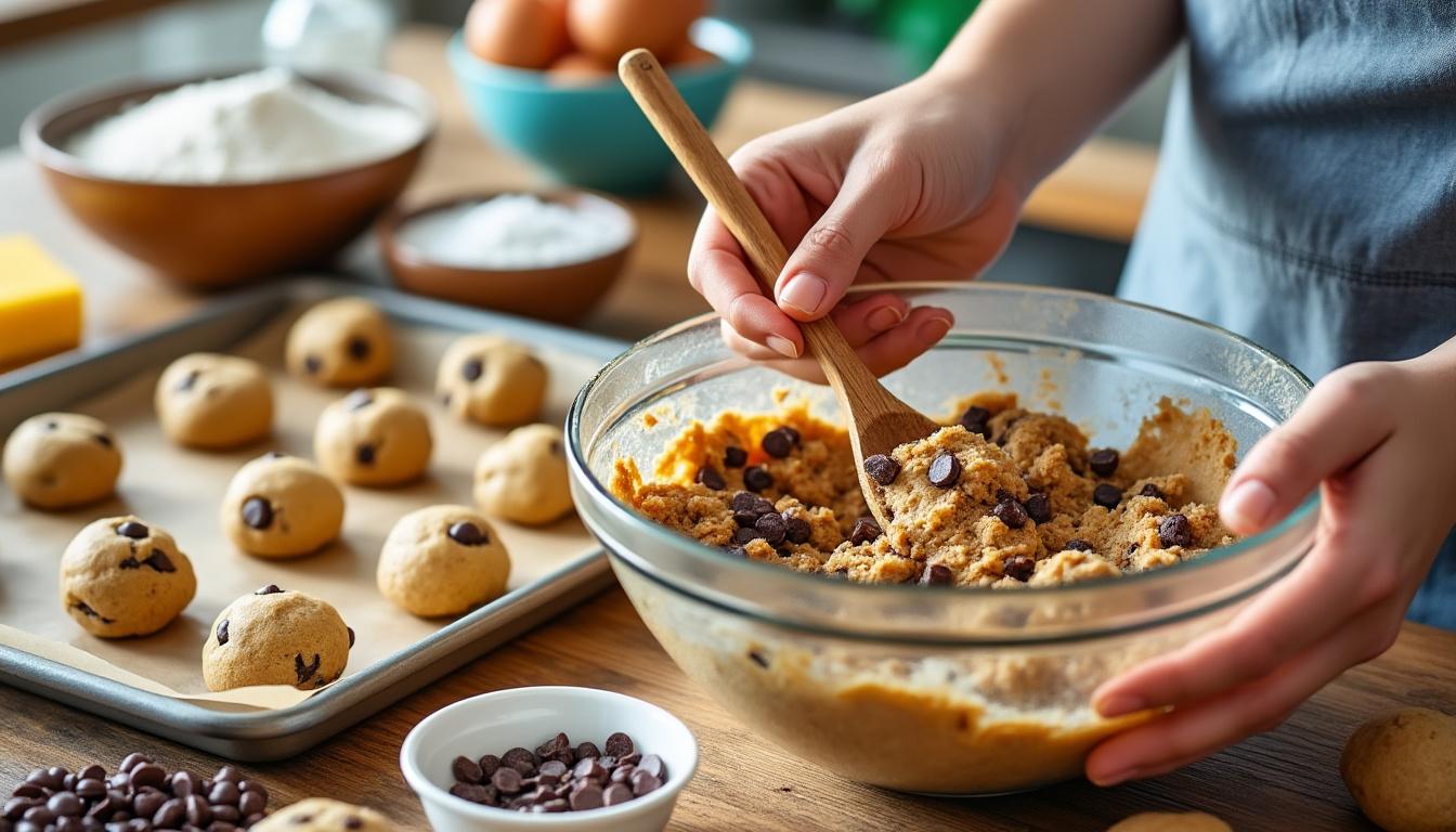 découvrez comment préparer des cookies au chocolat délicieux et faciles à faire grâce à notre recette simple et rapide, idéale pour tous les niveaux de pâtisserie.