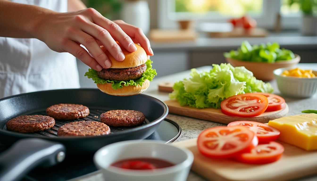 découvrez comment préparer des mini burgers maison facilement avec notre guide simple et rapide. idéal pour des apéritifs gourmands ou des repas conviviaux.